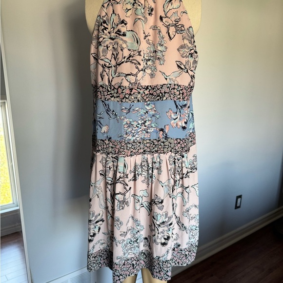 BCBG flower Halter summer Dress - Picture 1 of 6